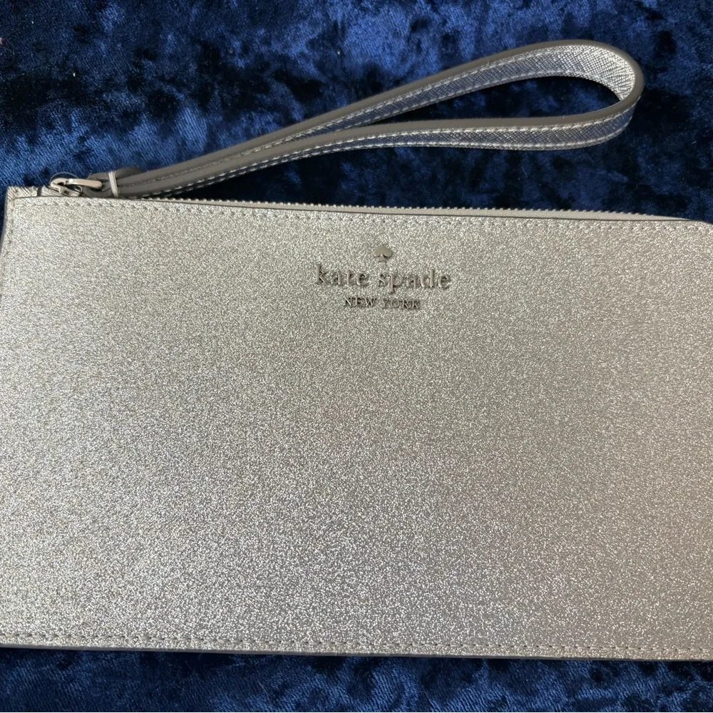Kate Spade Glitter Wristlet - Picture 1 of 6